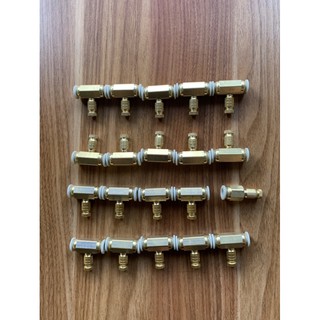 Combo 20 cái béc đồng phun sương làm mát gồm đầu béc và đế béc, béc có 3 số khách mua hàng vui lòng chọn phân loại