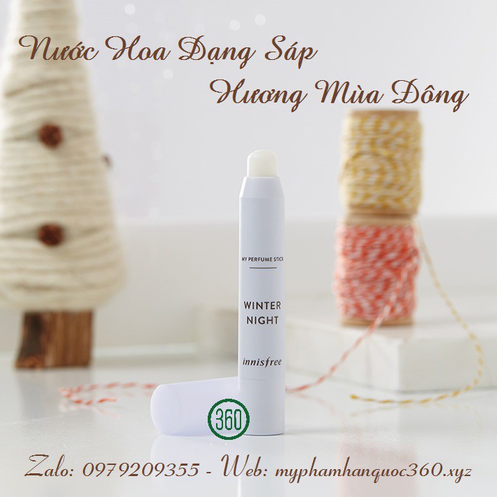 Nước Hoa Sáp Hương Mùa Đông Innisfree My Perfume Stick Winter Night 2.3g