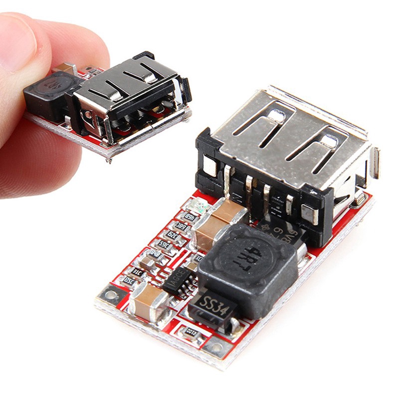 Mô đun cổng sạc USB DC bước xuống 6-24V 12V / 24V đến 5V 3A 2V 5V