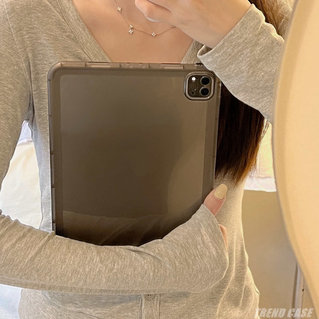 Ultra Ốp Máy Tính Bảng Silicon Trong Suốt Siêu Mỏng Cho iPad Air 4 5 Air 3 Pro 10.5 Air 1 2 9.7 2017 2018 iPad Pro 11 2020 2021