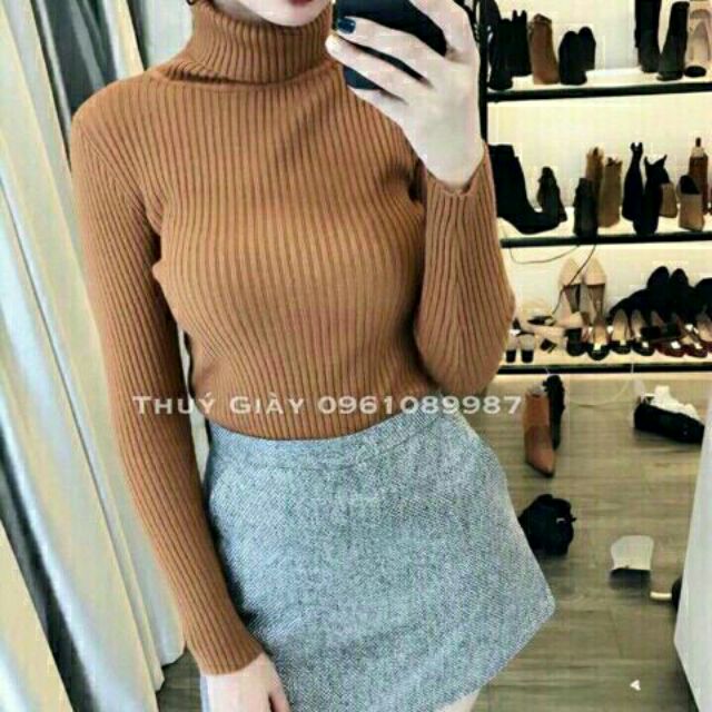 ÁO LEN GÂN ( chất thun gân chuẩn shop)