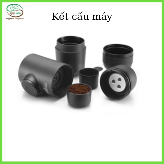 Máy Pha Cà Phê Mini Espresso YRP 2022 Hahulado Máy Pha Cafe Espresso Cầm Tay Dạng Bột - Hàng Chính Hãng