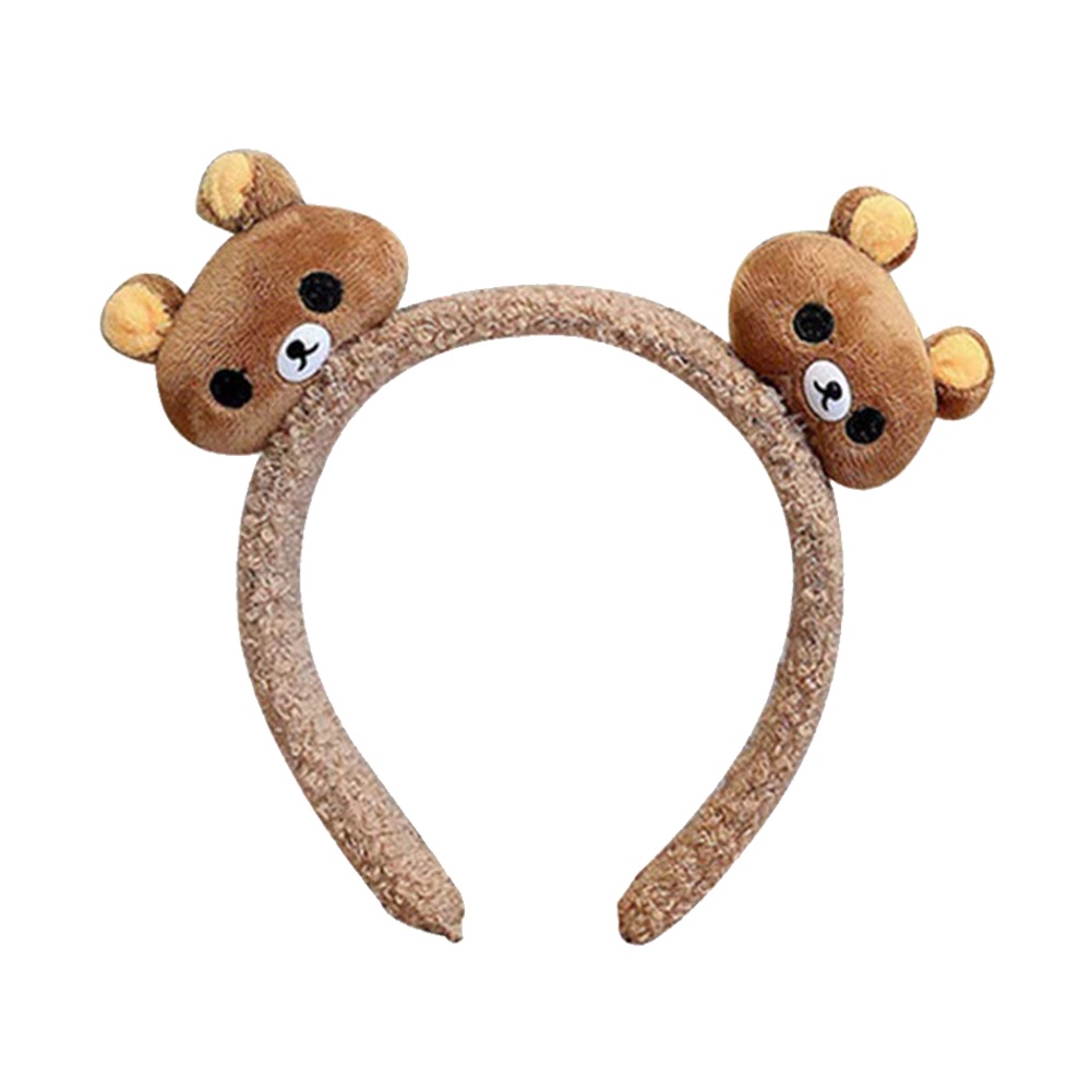 Băng Đô Rửa Mặt / Trang Điểm Bằng Vải Bông Chống Trượt Phong Cách Hàn Quốc Cho Nữ