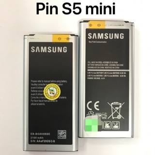 Pin samsung galaxy S5miniZin theo máy-mới 100%.