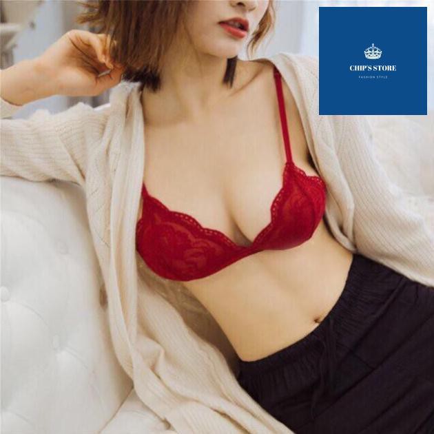 Áo Lót Bralette Ren Mềm Mút Mỏng Không Gọng Hàng Đẹp A10 | BigBuy360 - bigbuy360.vn