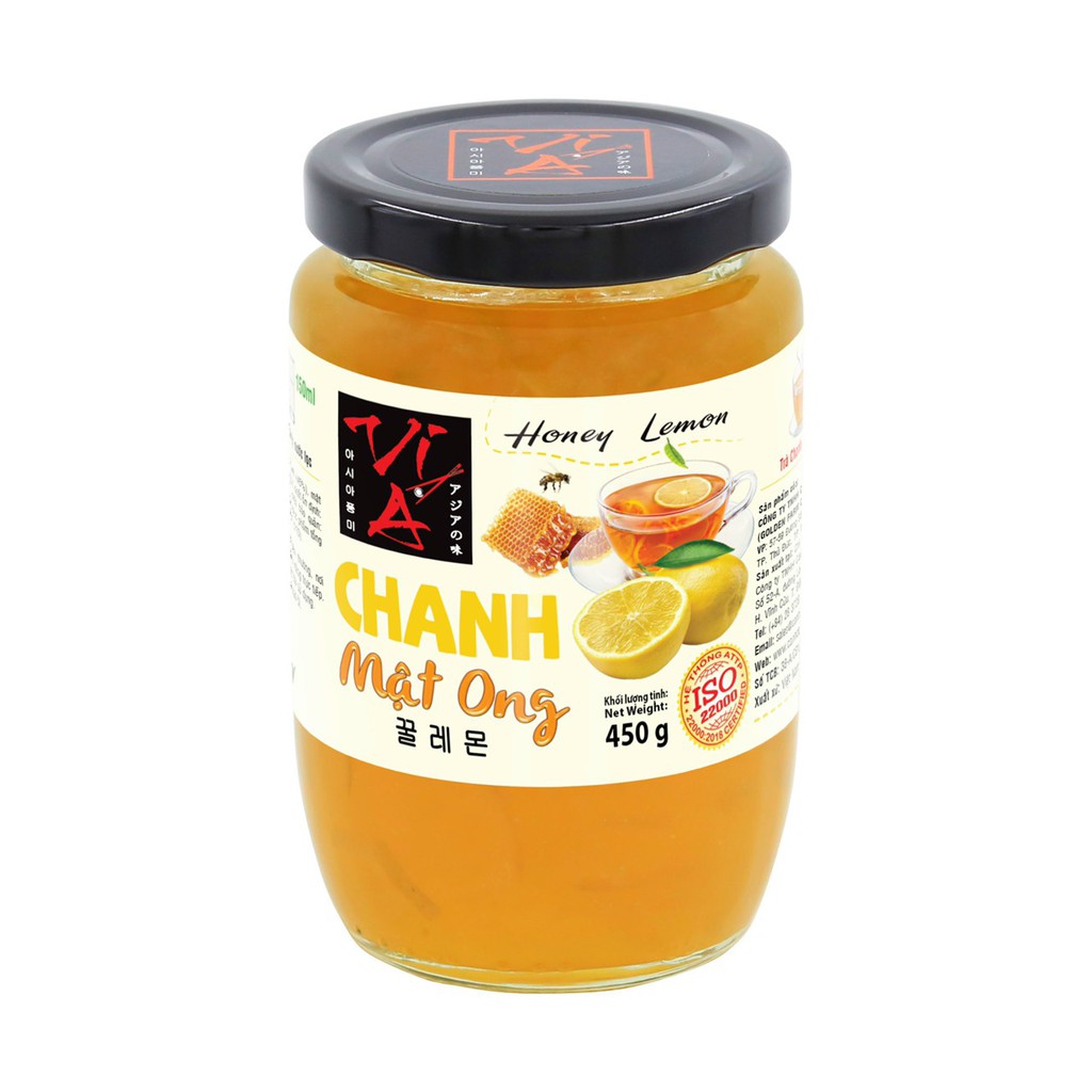 Goldenfarm chanh mật ong vị á 450gr - ảnh sản phẩm 1