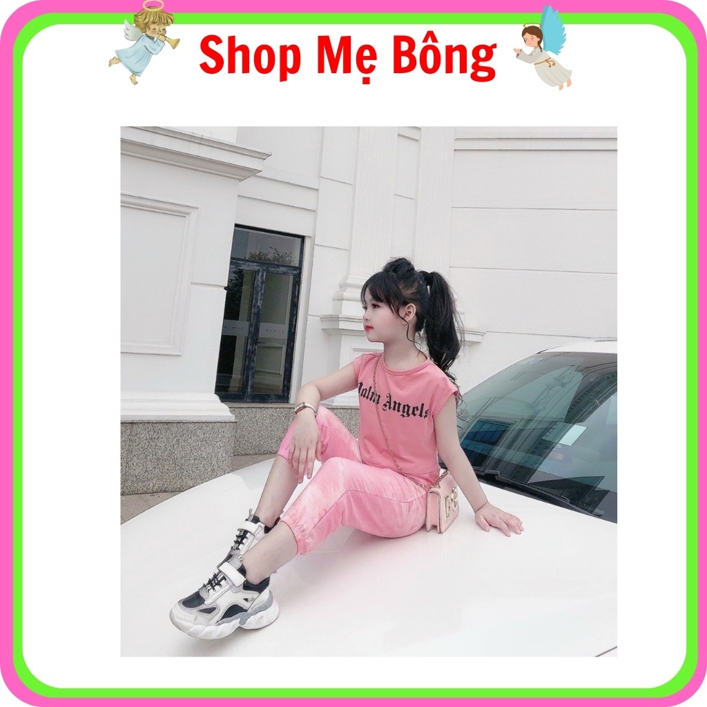 Bộ Cotton Mùa Hè Loang Bé Gái BG2306 - Shop Mẹ Bông 92