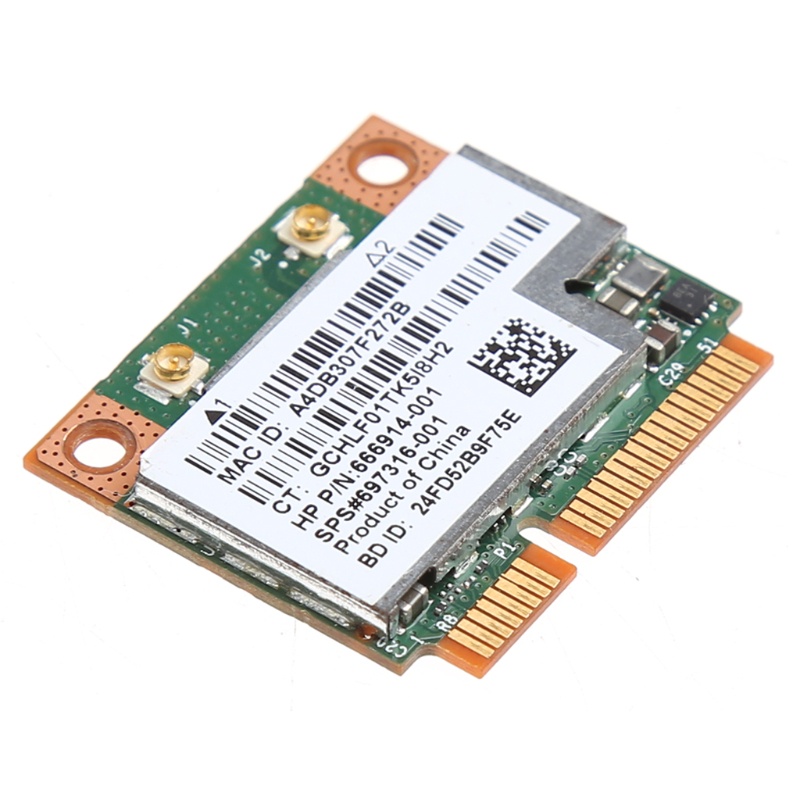 Thẻ Mở Rộng Băng Tần Kép Cho Hpi B943228Card Mạng Mini HMB,2.4G / 5G BT 4.0 Pcie 802.11a / b / g / n 300Mbps