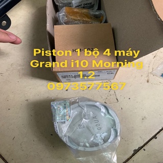Piston Hyundai Grand i10 1.2 4 máy 1 bộ 4 quả hàng cao cấp chính hãng