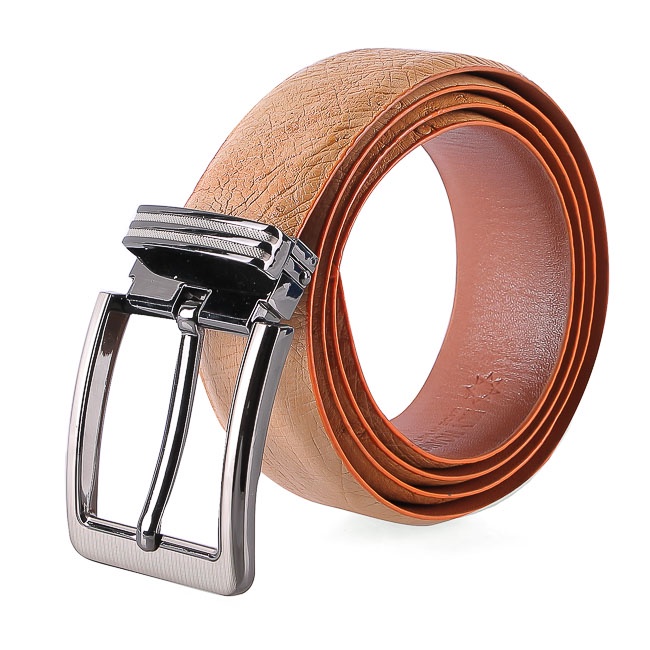 Thắt lưng nam da đà điểu da hột 3,5P đầu kim màu đen, nâu đất, vàng bò, nâu đỏ HP4448-49-50-51