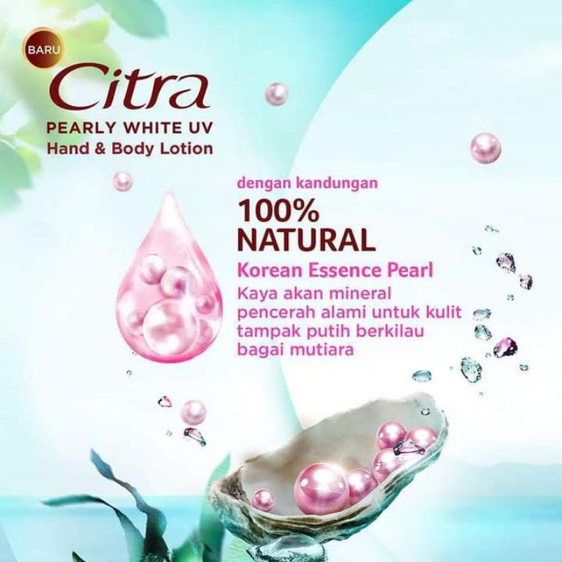 Citra Pearly White UV Body Lotion 550ml. Sữa dưỡng thể citra 》Hàng chính hãng《.