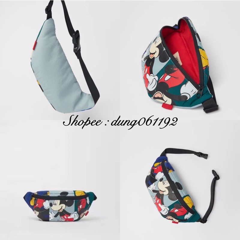 Túi đeo chéo mickey mẫu mới hoạ tiết xinh yêu