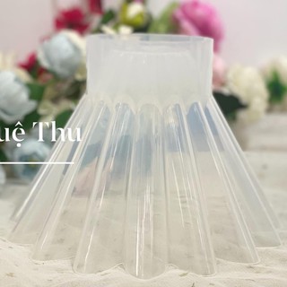 Khuôn tạo hình chân váy Búp Bê / Bó Hoa đổ bánh rau câu 3D, 4D