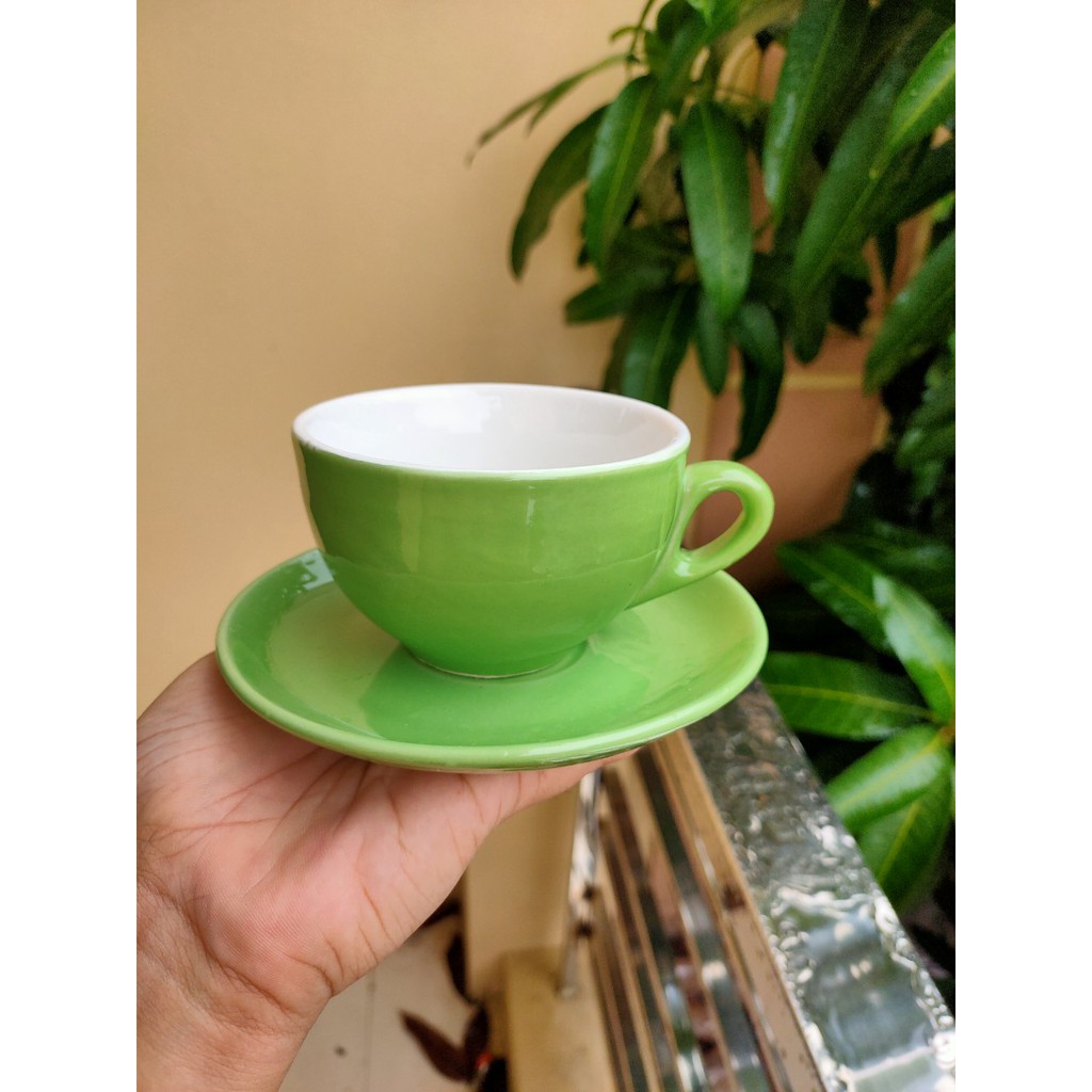 Cốc Ca pu chi no CAPUCHINO ,Cà phê nhiều màu