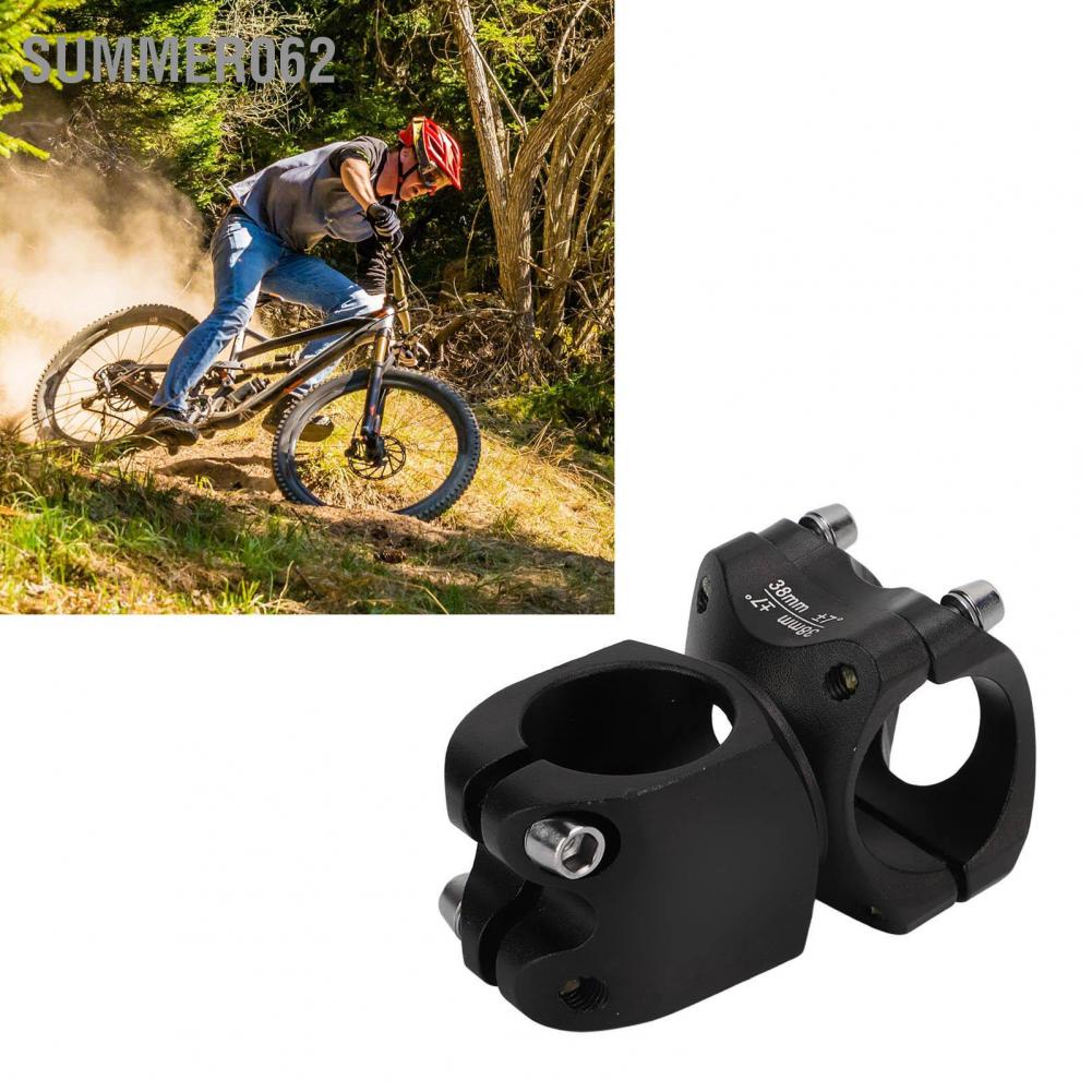 Summer062 Aluminum Alloy Short Handlebar Stem Riser Bicycle for Mountain Road Bikes