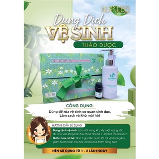 DUNG DỊCH VỆ SINH PHỤ NỮ HUỲNH ĐỖ( TẶNG NƯỚC HOA VÙNG KÍN)