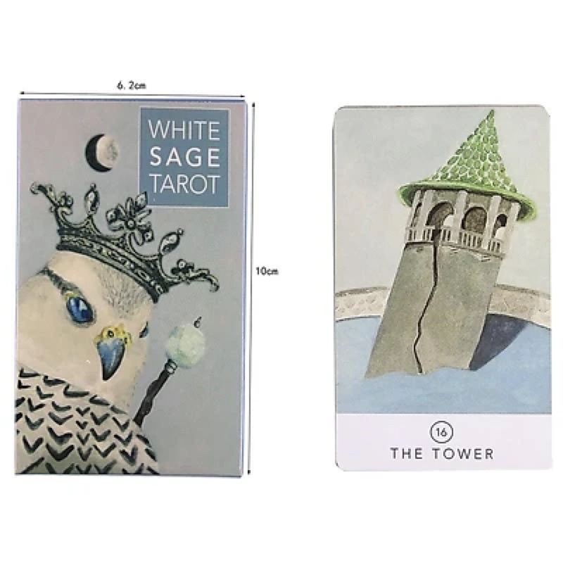 Bài Tarot White Sage Tarot, 78 lá, Tác giả Theresa Hutch