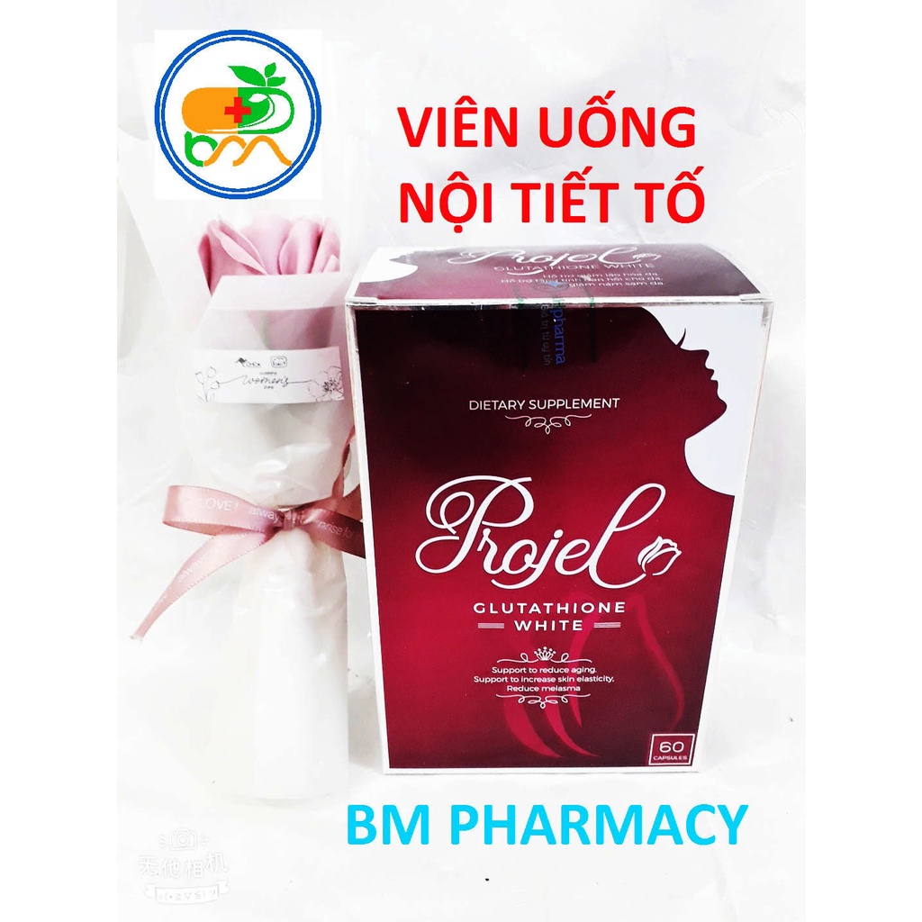 Viên uống nội tiết PROJEL, giúp làm đẹp da, chống lão hóa, giảm nám, sạm, tàn nhang, tăng cường ham muốn, giảm bốc hỏa