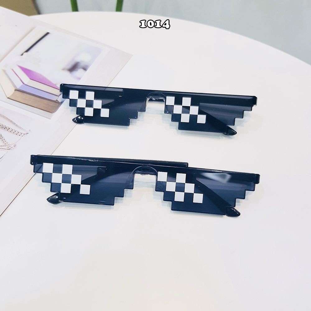 [Mã FAGOGO giảm 12% đơn 99K] Mắt kính Thug Life hot trend❤️FREESHIP❤️kính mát nam nữ nhựa dẻo thời trang Ah1014 | BigBuy360 - bigbuy360.vn