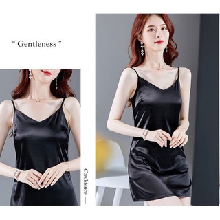 ĐẦM NGỦ LỤA 2 DÂY SIÊU XINH CÓ NHIỀU MÀU LỰA CHỌN