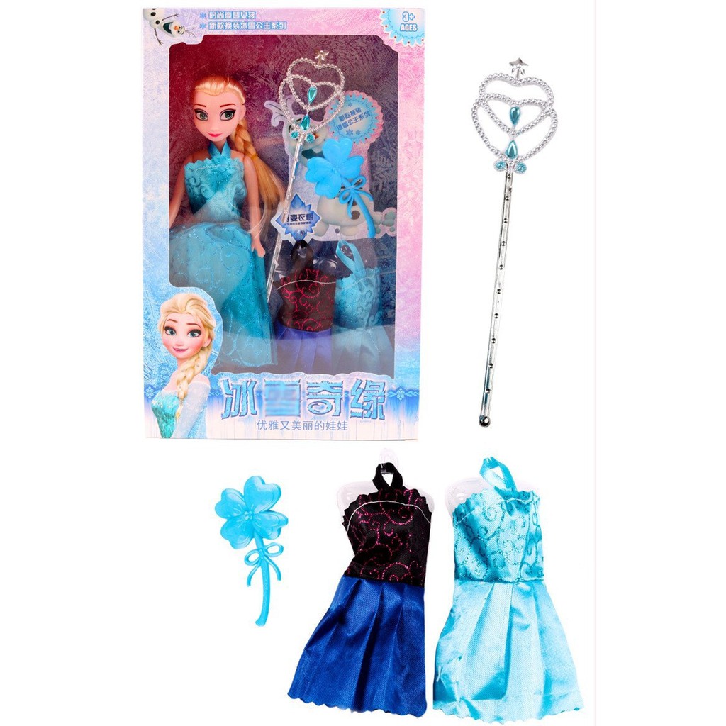 Hộp đồ chơi Công chúa Elsa, Công chúa tuyết Elsa cho bé.