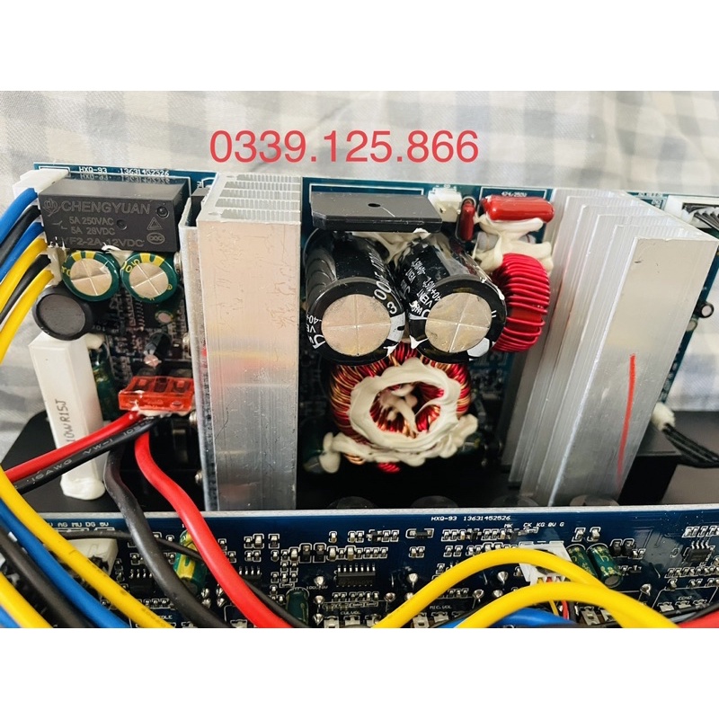 Bo loa kéo 200w chuẩn, sử dụng ic 2092 chơi được bass đơn 50 hoặc bass đôi 40