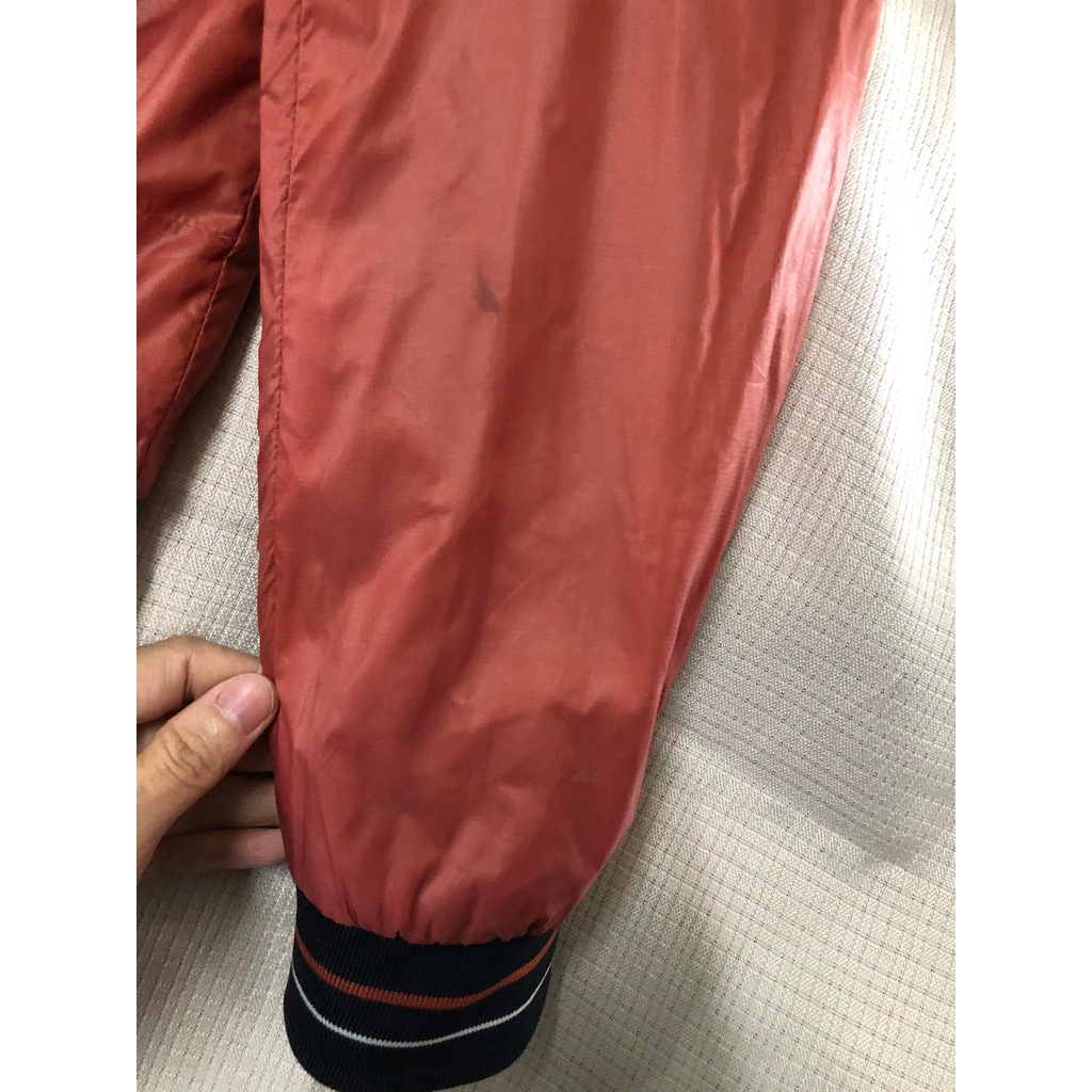 AK107 Áo khoác gió nam hiệu size SML mũ có thể tháo rời hàng 2hand TIEM2021