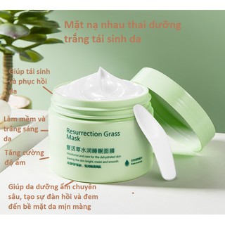 Mặt nạ bùn chiết xuất cỏ hồi sinh và nhau thai CHO MẶT-TRẮNG DA-LÃO HÓA-PHỤC HỒI andorheal