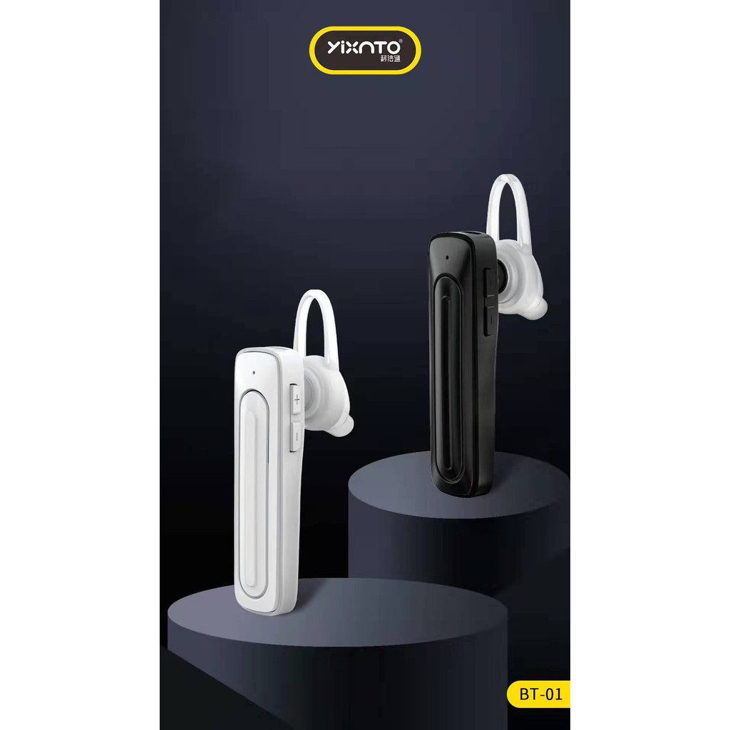 Tai nghe bluetooth headset BT-01 YIXNTO - Hàng chính hãng