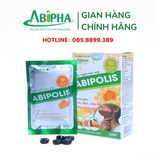 Viên Ngậm Keo Ong ABIPOLIS Hỗ Trợ Giảm Ho, Đờm, Viêm Họng, Đau Rát Họng, Khản Tiếng ( Hộp Bé 4 vỉ )
