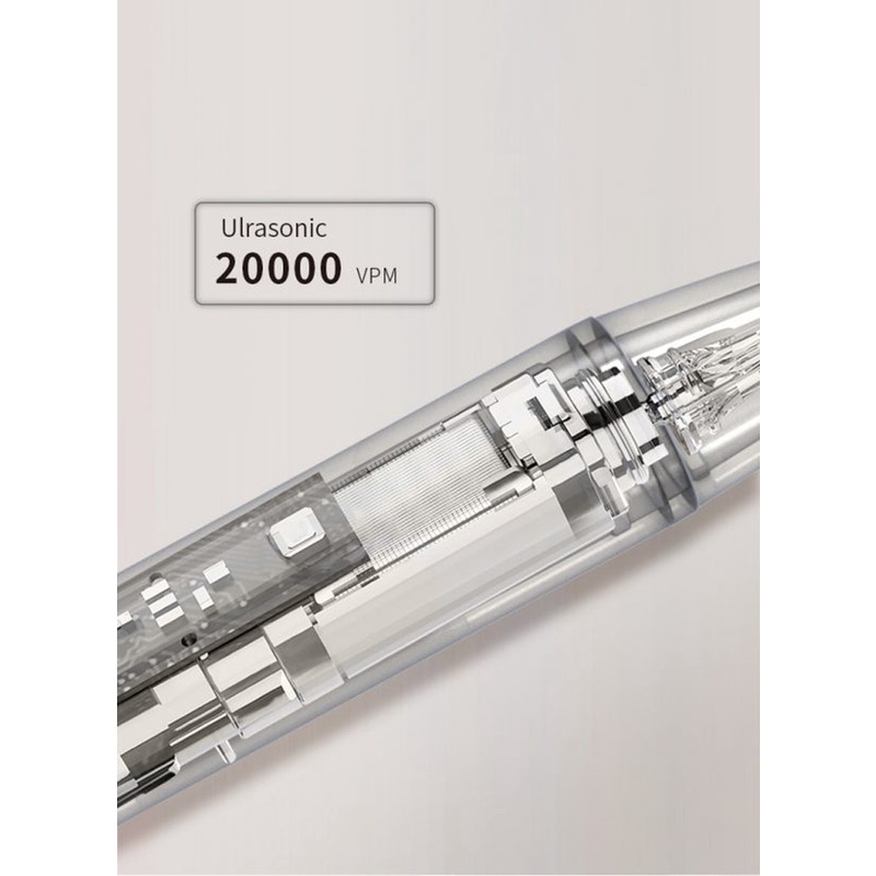 Bàn chải điện siêu nhỏ chính hãng MIPOW (USA) I3-Plus Utrasonic Toothbrush Travel Edition-CI-900-T1