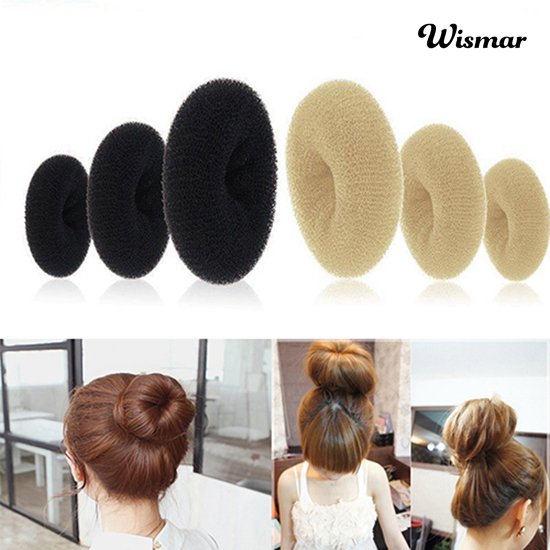 Dụng cụ tạo kiểu tóc bới hình bánh donut thần kỳ cho nữ