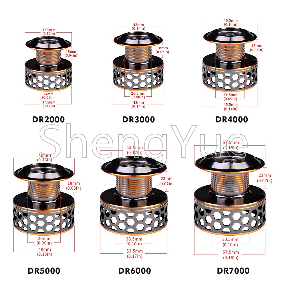 Máy Câu Cá Kim Loại Proberos 30kg 2000-7000 Size