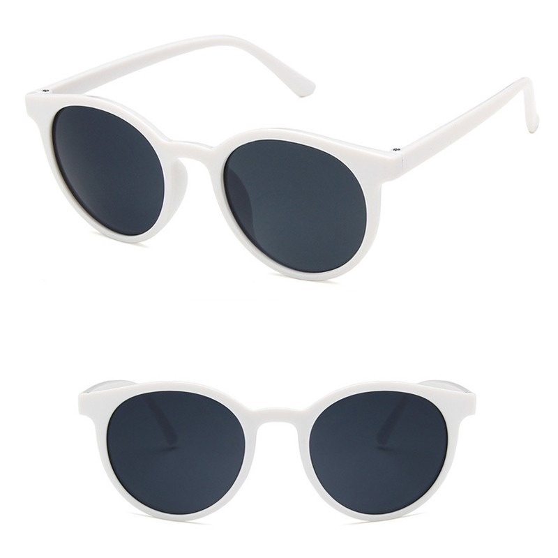 Kính mát gọng tròn chống tia UV400 thời trang Hàn Quốc cổ điển cho nam và nữ