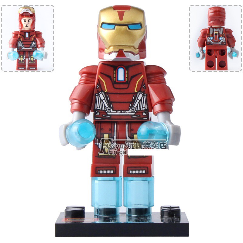 Lego Iron Man Minifigures lẻ 8 nhân vật SY 2018