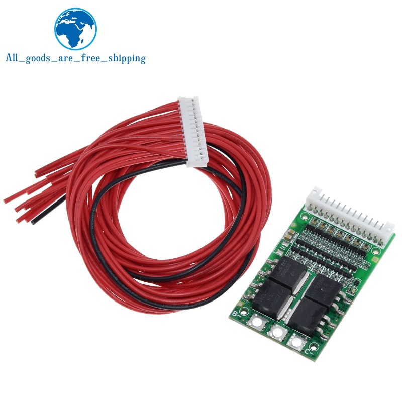 Bảng Mạch Bảo Vệ Pin Lithium Bms 6s 7s 8s 9s 10s 11s 12s 13s 3.6v 4.2v 25a 18650 Pcb Pcm
