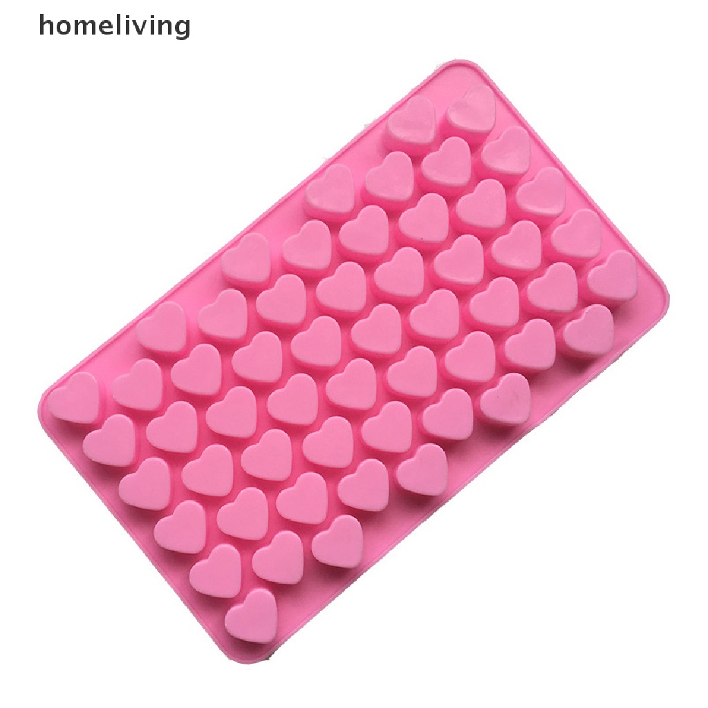 Khuôn Silicone Làm Đá / Sô Cô La / Bánh Kẹo Hình Trái Tim Mini 3D DIY