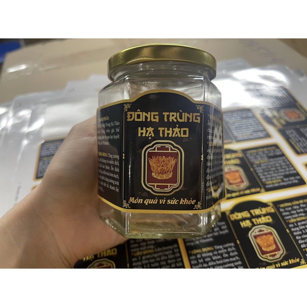 Combo 10 Tem dán đông trùng ha thảo