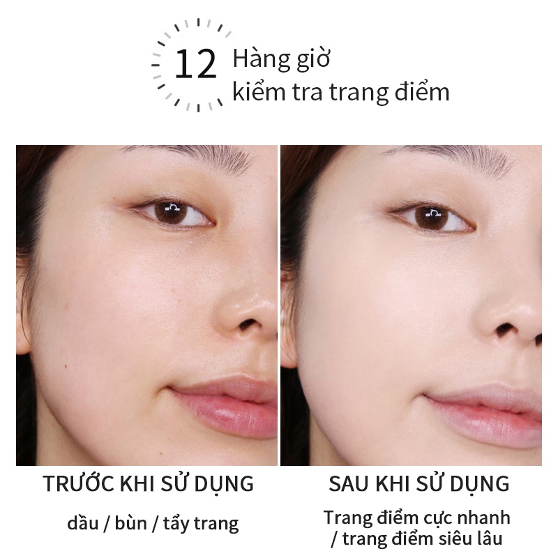 Chai xịt trang điểm GECOMO kiềm dầu lâu trôi dung tích 100ml