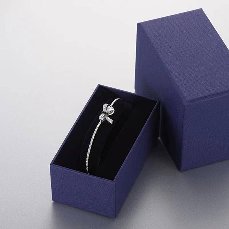 Vòng Tay Bạc 925 Thiết Kế Hình Nơ Xinh Xắn Sang Trọng