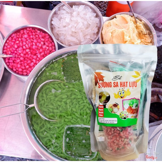 Set Nguyên Liệu Nấu Chè Sương Sa Hạt Lựu Bánh Lọt ( 7-10 Chén)