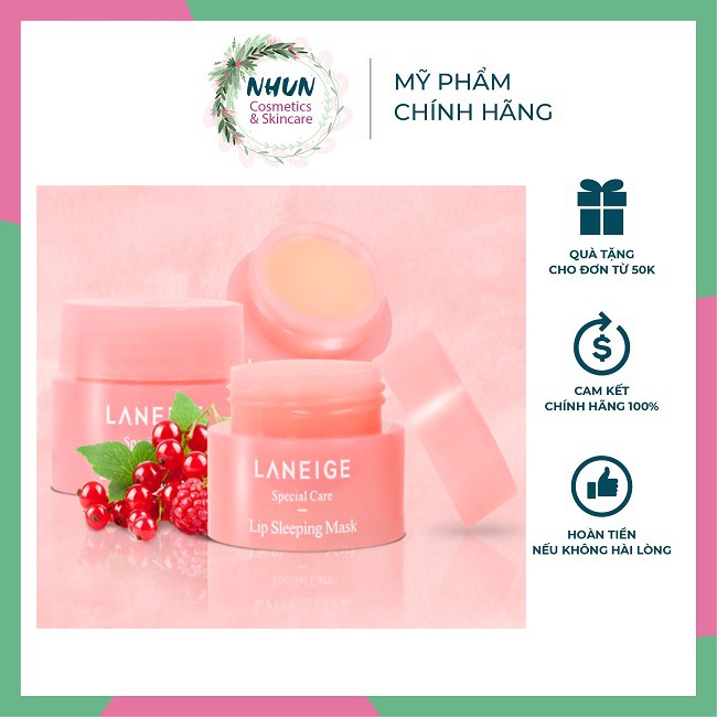 Mặt nạ ngủ cho môi mini Laneige Lip Sleeping Mask ( Nhungshika)