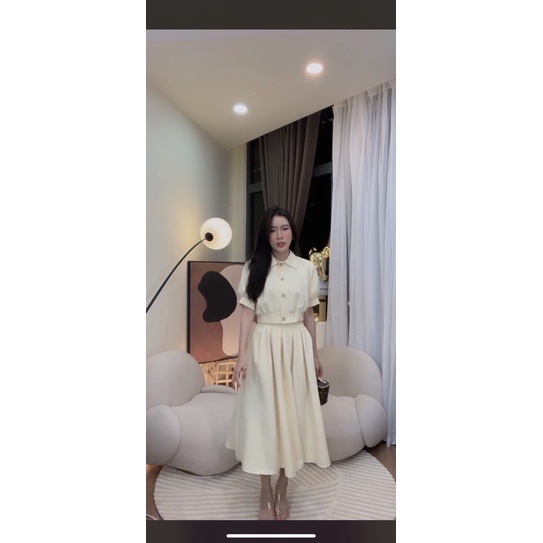 Set váy dài hàng loan lâm