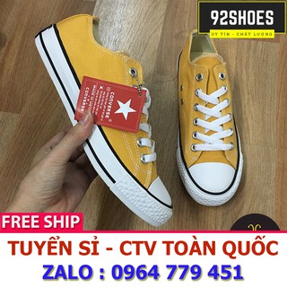 [Free ship] Giày thể thao nam nữ cv 1970 vàng cổ thấp