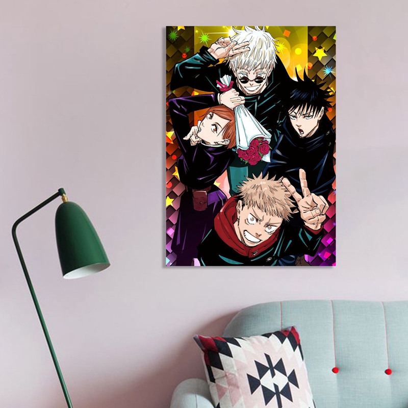 Poster Treo Tường Hình Jujutsu Kaisen