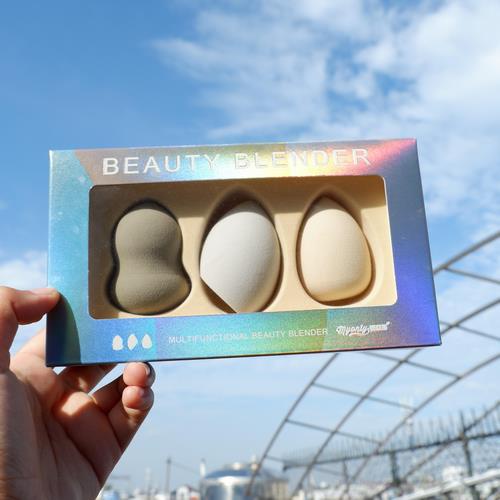 Set 3 Mút Trang Điểm Beauty Blender Cao Cấp Của Wodwod - BX3648