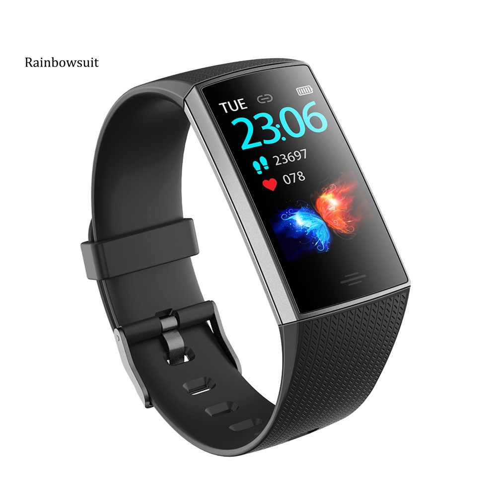 Bộ Đồng Hồ Thông Minh Cy11 Chống Nước Giúp Đo Nhịp Tim/Huyết Áp Chuyên Dụng