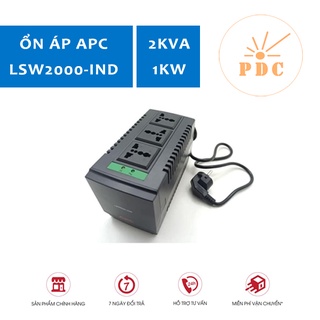 Bộ điều chỉnh điện áp tự động AVR, 3 đầu ra đa năng - LSW2000-IND - (PDC-TECH)