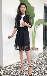 Áo véc lửng ren siêu đẹp