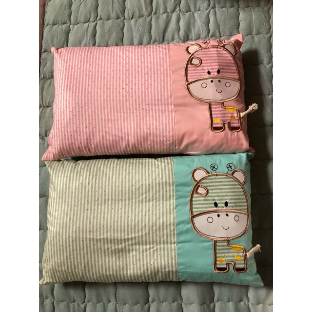 Gối Nằm Trẻ Em Vải Cotton 100% Kích Thước 25x40cm - 1 Cái